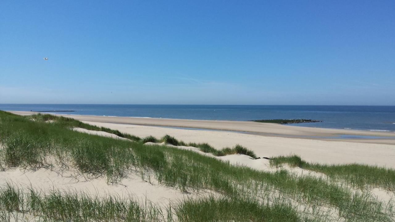 Igluhut De Keet, In Natuurgebied En Vlakbij Het Strand 칼란트소그 외부 사진